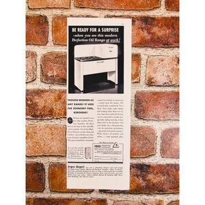 1940s‎ Vintage Print Ad Kerosene Oil Kitchen Applicance Function and Design